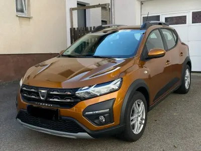 Brugt Dacia Sandero Stepway 91 HK (66 kW) 2022 Orange Sedan