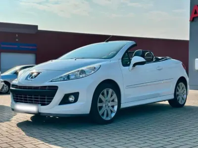 Usata Peugeot 207 CC 120 CV (88 kW) 2010 Bianco Cabrio