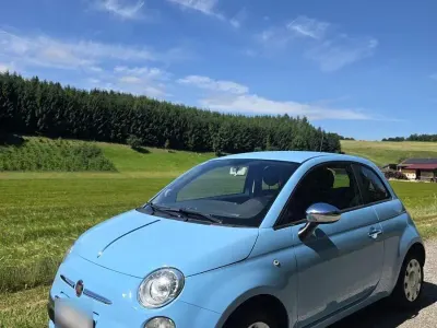 Gebraucht Fiat 500 69 PS (50 kW) 2013 Blau Kleinwagen