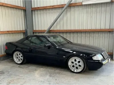 Gebraucht Mercedes SL500 320 PS (235 kW) 1999 Schwarz Cabrio