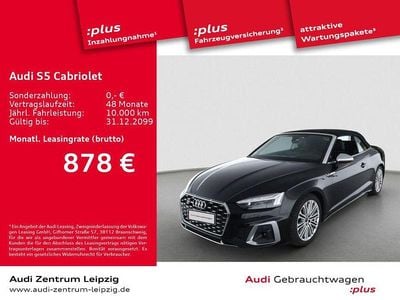 Mythosschwarz metallic Gebraucht 2024 Audi S5 Cabriolet Ambiente Cabrio | 68.880 €