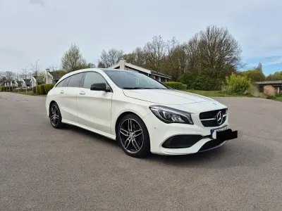 Gebraucht Mercedes CLA220 Shooting Brake AMG 177 PS (130 kW) 2016 Weiß Kombi