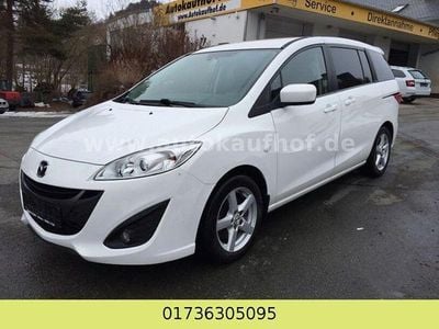 Gebraucht Mazda 5 Edition 116 PS (85 kW) 2012 Weiß Van / Kleinbus