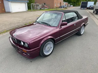 Gebraucht BMW 320 Cabriolet Performance 129 PS (94 kW) 1992 Violet Cabrio
