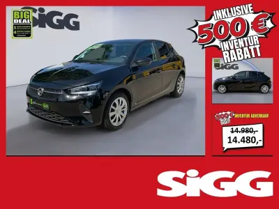 Gebraucht Opel Corsa Edition 101 PS (74 kW) 2023 Schwarz Kleinwagen