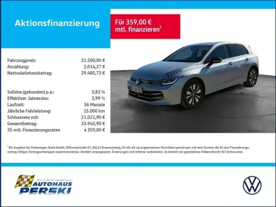 Gebraucht VW Golf VIII Goal 150 PS (110 kW) 2025 Silber Limousine