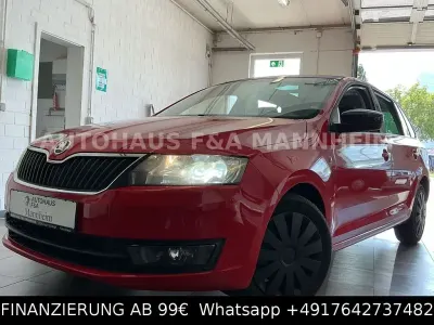 Gebraucht Skoda Rapid 122 PS (89 kW) 2014 Rot Kleinwagen