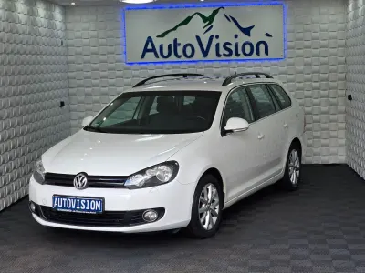 Gebraucht VW Golf VI Comfortline 122 PS (89 kW) 2011 Weiß Kleinwagen