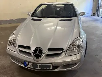 Gebraucht Mercedes SLK200 163 PS (119 kW) 2005 Silber Cabrio