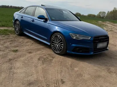 Używany Audi A6 Competition 326 KM (239 kW) 2017 Niebieski Sedan/Limuzyna