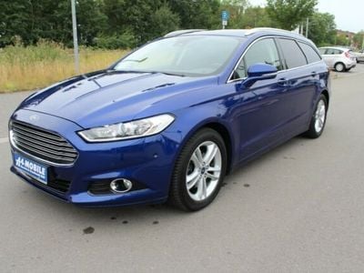 Gebraucht Ford Mondeo Titanium 150 PS (110 kW) 2016 Blau metallic Kombi