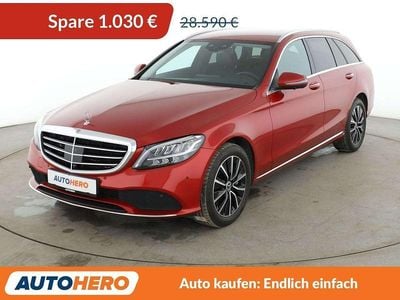 Gebraucht Mercedes C300 Exclusive 272 PS (200 kW) 2021 Rot Kombi