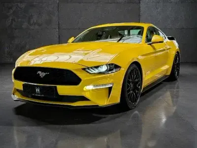 Brugt Ford Mustang Fastback 290 HK (213 kW) 2019 Gul Coupe