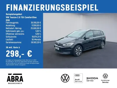 Gebraucht VW Touran Comfortline 150 PS (110 kW) 2025 Schwarz Van / Kleinbus