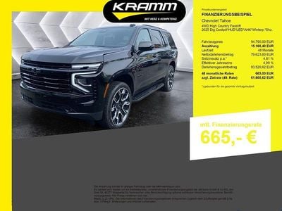 Neu Chevrolet Tahoe 426 PS (313 kW) 2026 Schwarz SUV