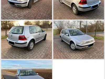 Gebraucht VW Golf IV 75 PS (55 kW) 2001 Silber Kleinwagen