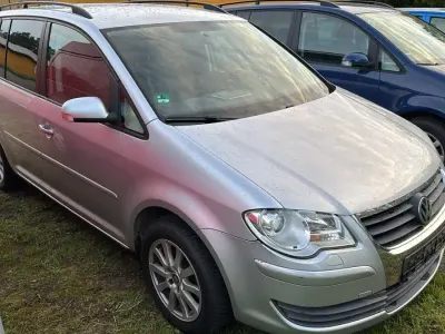 Gebraucht VW Touran 105 PS (77 kW) 2007 Silber Van / Kleinbus