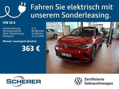 Gebraucht VW ID.4 GTX 219 kW (299 PS) 2023 Kings red metallic schwarz (metallic) SUV