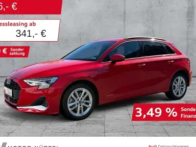 Brugt Audi A3 Advanced 204 HK (150 kW) 2025 Rød Sedan