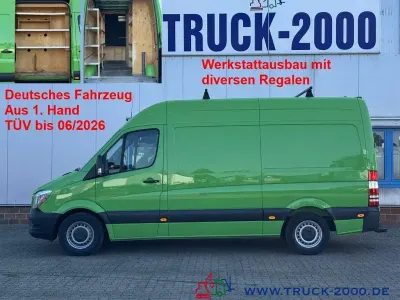 Gebraucht Mercedes Sprinter 163 PS (119 kW) 2018 Grün Van