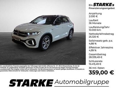 Begagnad VW T-Roc R-line 150 HK (110 kW) 2023 Vit SUV