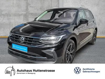 Gebraucht VW Tiguan Active 150 PS (110 kW) 2021 Schwarz SUV