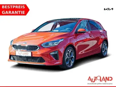 Brugt Kia Ceed Spirit 140 HK (102 kW) 2018 Rød Hatchback