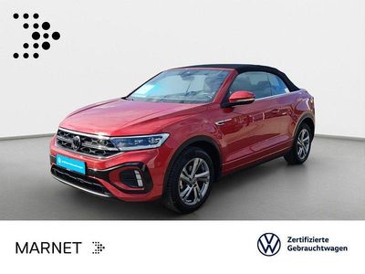 Brugt VW T-Roc Cabriolet R-line 150 HK (110 kW) 2025 Rød Cabriolet