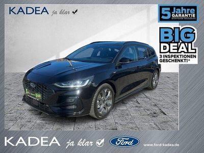 Gebraucht Ford Focus ST-Line 125 PS (91 kW) 2024 Obsidianschwarz metallic Kombi