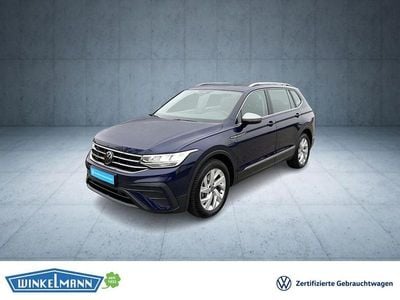 Blau Gebraucht 2021 VW Tiguan Allspace Life SUV | 25.950 € (Superpreis)