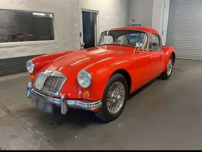 Usata MG MGA 92 CV (67 kW) 1958 Rosso Coupé