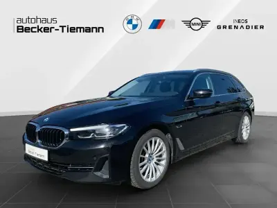 Brugt BMW 530e Sport Line 292 HK (214 kW) 2022 Sort Stationcar