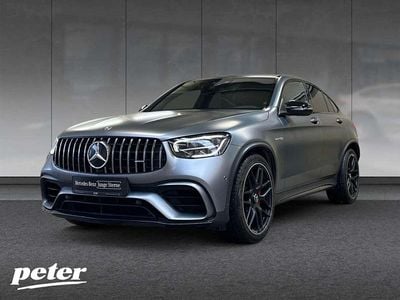Gebraucht Mercedes GLC63 AMG AMG 510 PS (375 kW) 2021 Designo selenitgrau magno Coupé