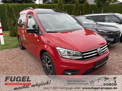 Gebraucht VW Caddy Edition 150 PS (110 kW) 2018 Kirschrot Van / Kleinbus