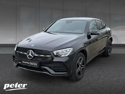 Używany Mercedes GLC300e AMG 194 KM (142 kW) 2021 Czarny Coupe