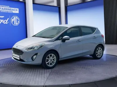 Gebraucht Ford Fiesta Titanium 101 PS (74 kW) 2021 Freedomblau metallic Kleinwagen