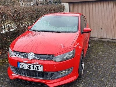 Gebraucht VW Polo Highline 105 PS (77 kW) 2010 Rot Kleinwagen