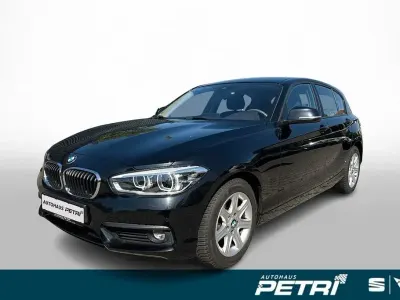Gebraucht BMW 118 Advantage 136 PS (100 kW) 2019 Black sapphire metallic Kleinwagen