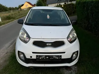 Gebraucht Kia Picanto 66 PS (48 kW) 2013 Weiß Kleinwagen