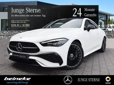 Gebraucht Mercedes CLE200 AMG line 204 PS (150 kW) 2025 Polarweiß uni Coupé