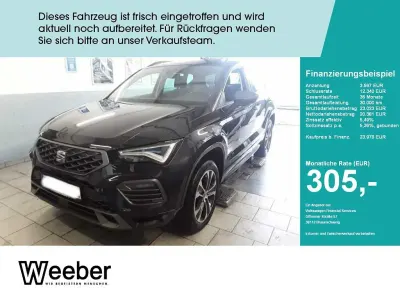 Gebraucht Seat Ateca FR 150 PS (110 kW) 2023 Magic schwarz (metallic) SUV
