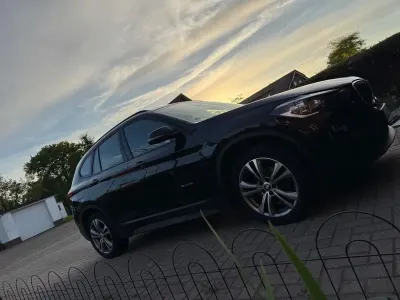 Brugt BMW X1 Sport Line 140 HK (102 kW) 2017 Sort SUV