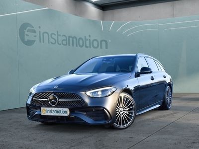 Grau Gebraucht 2022 Mercedes C220 AMG line Kombi | 60.980 €