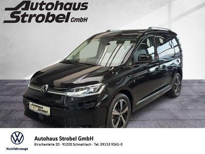 Neu VW Caddy Style 122 PS (89 kW) 2026 Schwarz Van / Kleinbus