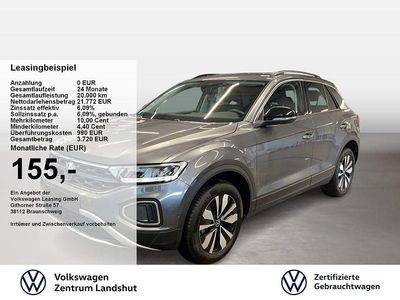 Usado VW T-Roc Life 116 HP (85 kW) 2025 Cinzento SUV