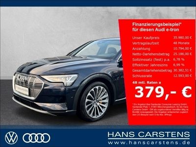 Gebraucht Audi e-tron Advanced 300 kW (408 PS) 2020 Blau SUV