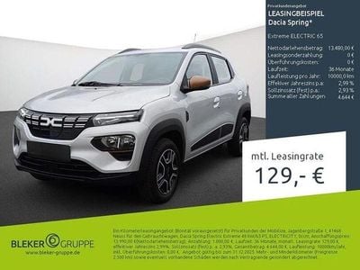 Gebraucht Dacia Spring Extreme 47 kW (65 PS) 2023 Silber Kleinwagen