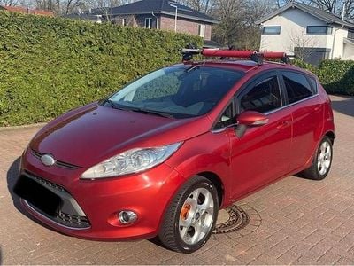 Gebraucht Ford Fiesta Titanium 95 PS (69 kW) 2009 Orange Kleinwagen