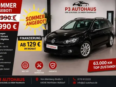 Gebraucht VW Golf VI Highline 160 PS (117 kW) 2011 Schwarz Kleinwagen