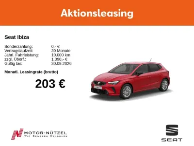 Neu Seat Ibiza FR 116 PS (85 kW) 2026 Rot Kleinwagen